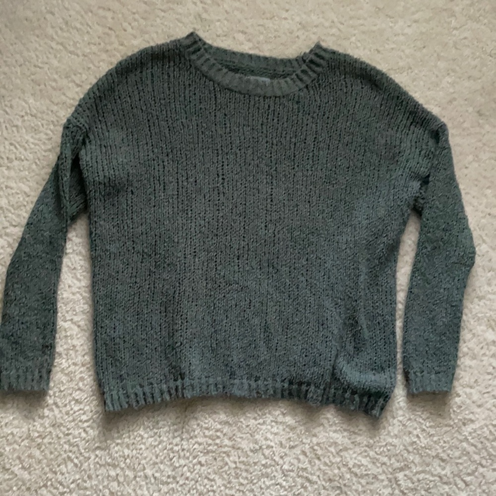 Green sweater